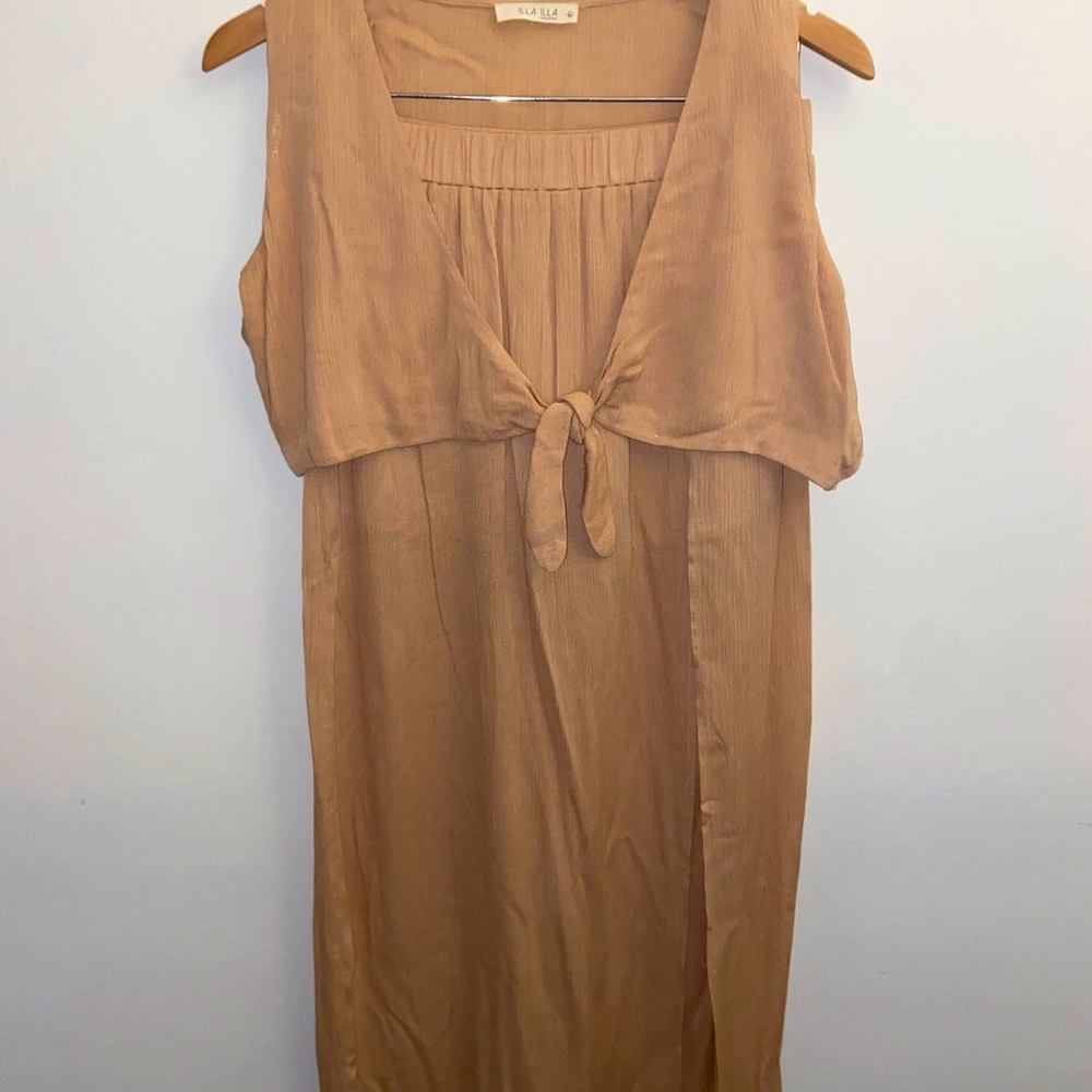Matching crop top and skirt set